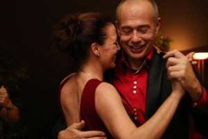 Encuentro Milonguero Tango dancers